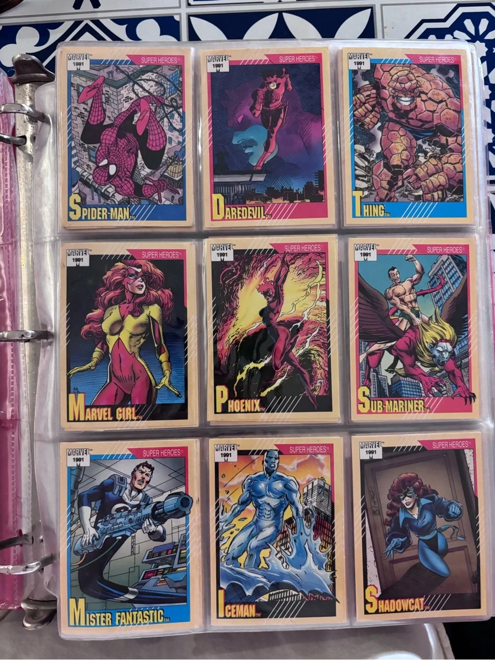 Marvel Trading Cards complete 1991 Marvel Series II and 1992 Marvel. 7 Holograms